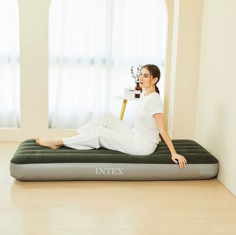 Intex Twin Junior Dura-Beam Standard Prestige Air Mattress 191x76x25cm