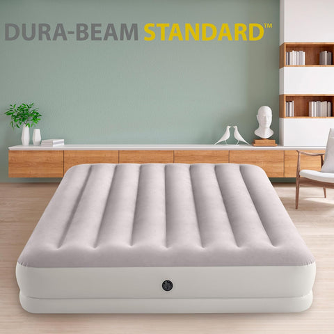 Dura-Beam Prestige Mid-Rise Queen Airbed With QuickFill USB Pump, 203x152x25cm