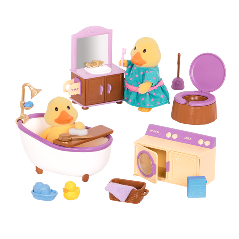 Li'l Woodzeez Bathroom & Laundry Set