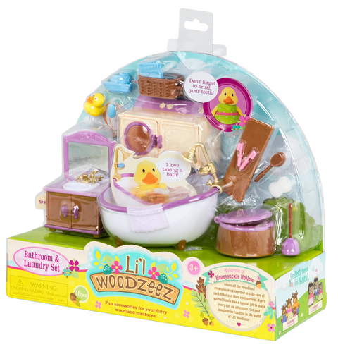 Li'l Woodzeez Bathroom & Laundry Set