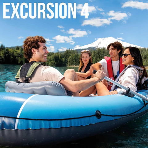 Intex Excursion 4 Boat Set 4 Person 315x165x43cm