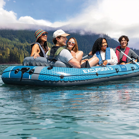 Intex Excursion 5 Boat Set 5 Person 366x168x33cm