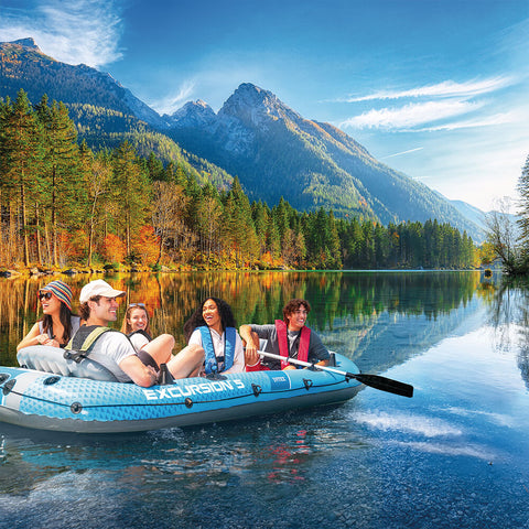 Intex Excursion 5 Boat Set 5 Person 366x168x33cm