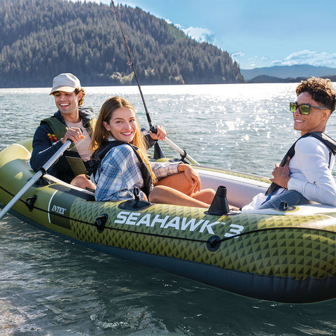 Intex Seahawk 3 Boat Set 3 Person 295x137x43cm