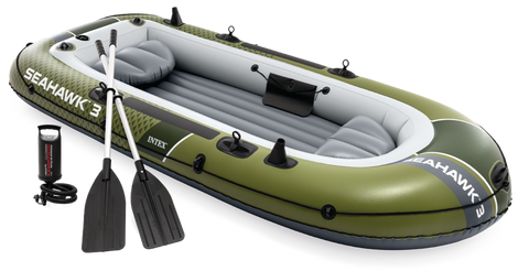 Intex Seahawk 3 Boat Set 3 Person 295x137x43cm