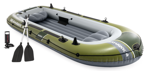 Intex Seahawk 4 Boat Set 4 Person 351x145x48cm