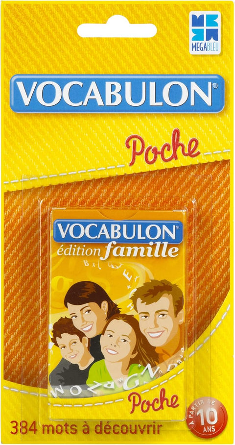 Megableu Jeu De Voyage Pocket Vocabulon Famille