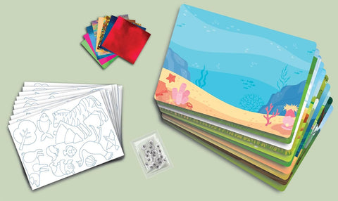 Megableu Foil Fun Le Monde Des Animaux