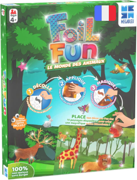 Megableu Foil Fun Le Monde Des Animaux