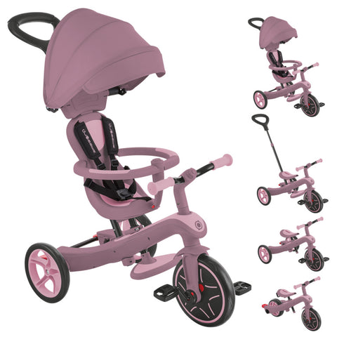 Globber EXPLORER TRIKE 4in1 ECOLOGIC Berry