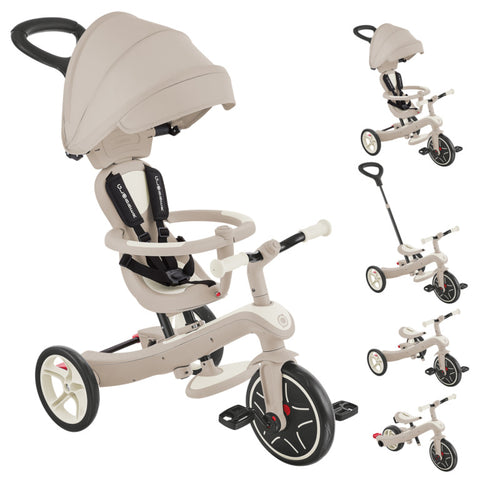 Globber EXPLORER TRIKE 4in1 ECOLOGIC Coconut