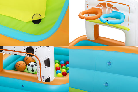 Bestway Kick 'N Swish 3-in-1 Ball Pit 120x107x84cm