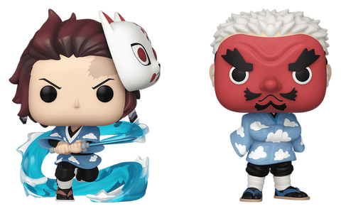 Funko Pop! Animation Demon Slayer Tanjiro & Sakonji 2-Pack