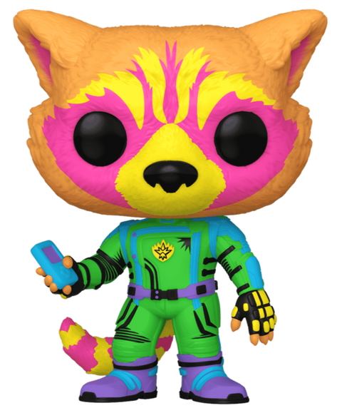 Funko Pop! Guardians of The Galaxy vol 3 - Rocket (Black Light) Exclusive