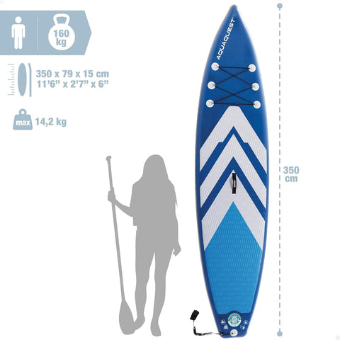 Intex AquaQuest 350T Paddle Board Set