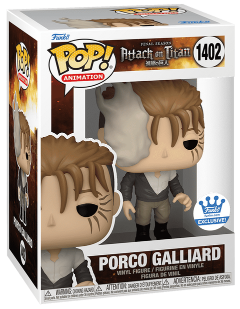 Funko Pop! Animation Attack on Titan Porco Galliard (Exclusive)