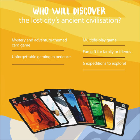 Lost Cities - Duel (The Card Game) Ar/En