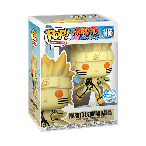 Funko Pop! Naruto: Shippuden Naruto Uzumaki Kurama Link Mode W/ Chase