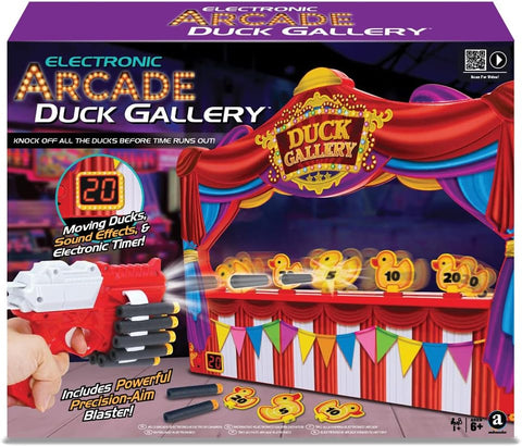 Ambassador Games Electronic Arcade Duck Shooting Gallery Hyper Neon Series