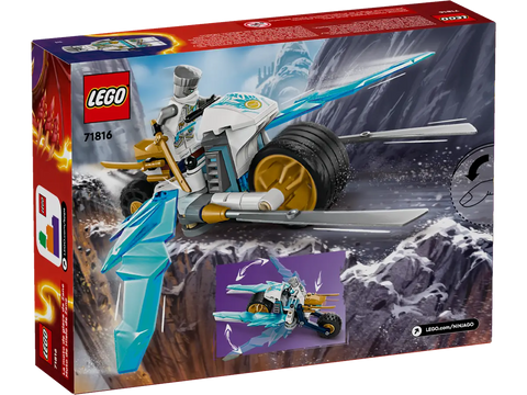 LEGO - Ninjago Zane's Ice Motorcycle 84 Pieces