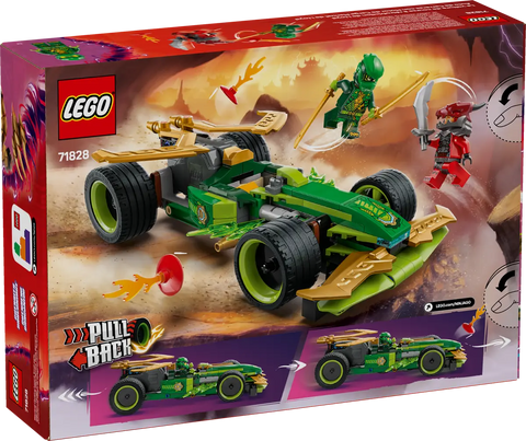 LEGO - Ninjago Dragons Rising Lloyd's Pull-Back Race Car 71828 181 Pieces