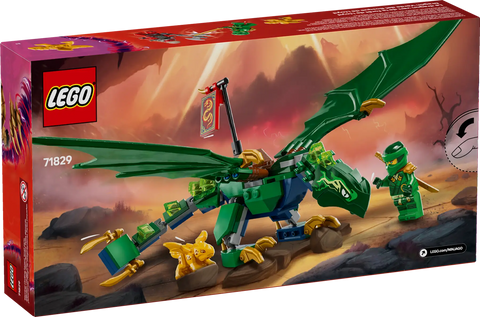 LEGO - Ninjago Dragons Rising Lloyd's Green Forest Dragon 71829 128 Pieces