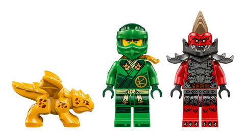 LEGO - Ninjago Dragons Rising Lloyd's Green Forest Dragon 71829 128 Pieces