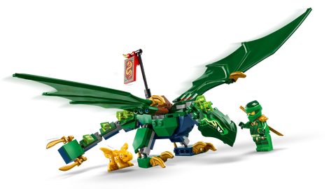 LEGO - Ninjago Dragons Rising Lloyd's Green Forest Dragon 71829 128 Pieces