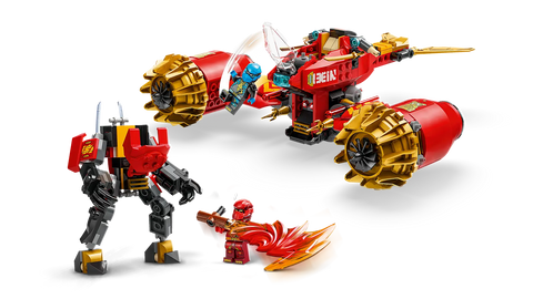 LEGO - Ninjago Dragons Rising Kai's Mech Storm Rider 71830 333 Pieces