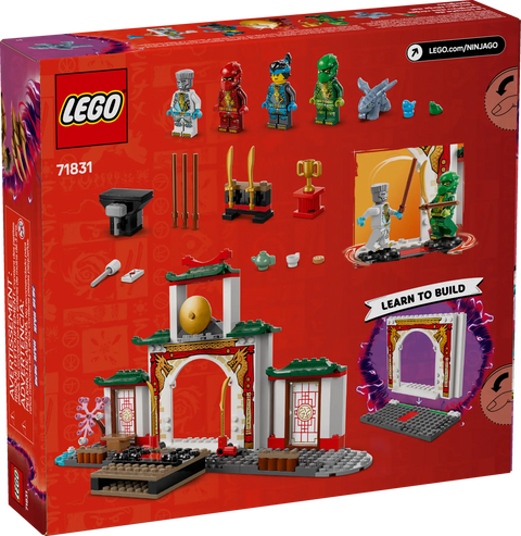 LEGO - Ninjago Dragons Rising Ninja Spinjitzu Temple 71831 158 Pieces