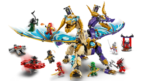 LEGO - Ninjago Dragons Rising Arc Dragon of Focus 71836 869 Pieces