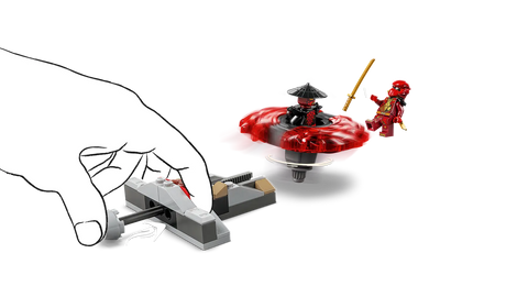 LEGO - Ninjago Dragons Rising Arc Dragon of Focus 71836 869 Pieces