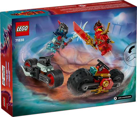 LEGO- Ninjago Dragons Rising Kai's Motorcycle Speed Race 71838 79 Pieces