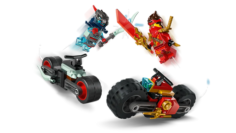LEGO- Ninjago Dragons Rising Kai's Motorcycle Speed Race 71838 79 Pieces