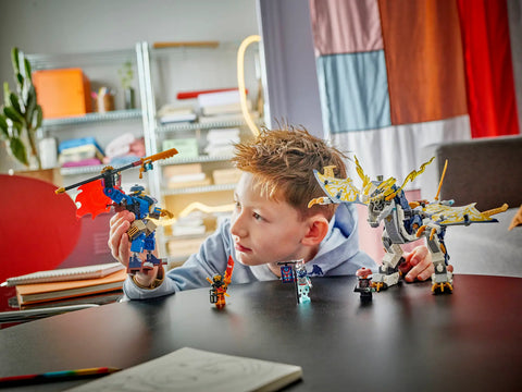 LEGO - Ninjago Dragons Rising Rogue's Mech Dragon Rider 71843 584 Pieces