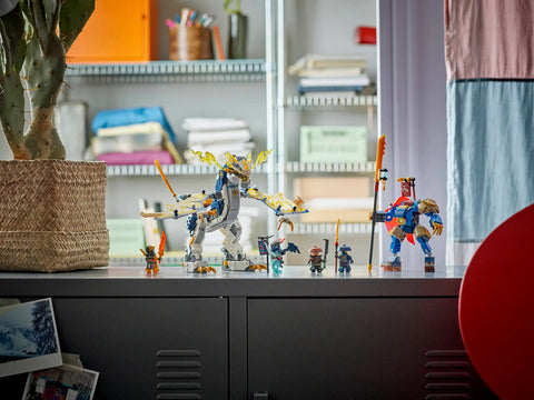 LEGO - Ninjago Dragons Rising Rogue's Mech Dragon Rider 71843 584 Pieces