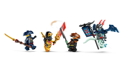 LEGO - Ninjago Dragons Rising Rogue's Mech Dragon Rider 71843 584 Pieces