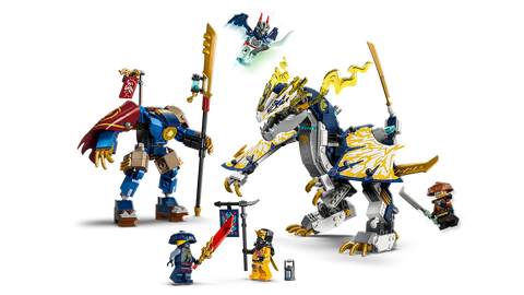 LEGO - Ninjago Dragons Rising Rogue's Mech Dragon Rider 71843 584 Pieces