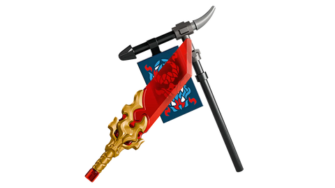 LEGO - Ninjago Dragons Rising Rogue's Mech Dragon Rider 71843 584 Pieces