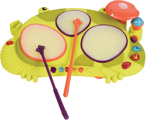 B. Ribbit-tat-tat Frog Drum Set