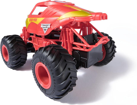 Monster Jam Marvel Iron Man RC Monster Truck, 1:24 Scale