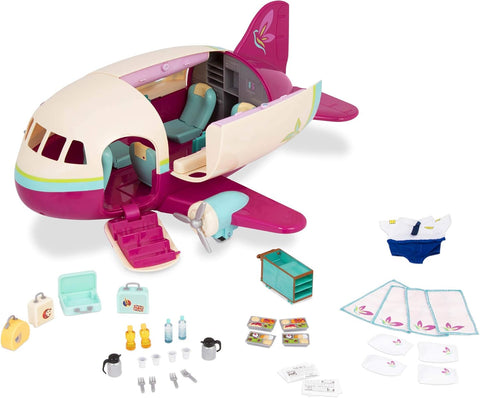 Li'l Woodzeez Honeysuckle Airway Airplane with Accessories