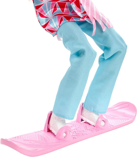 Barbie Winter Sports Snowboarder Blonde Doll