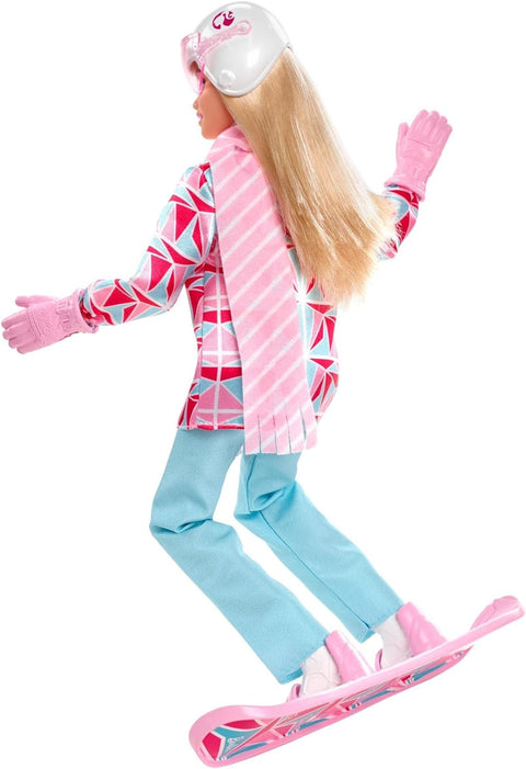 Barbie Winter Sports Snowboarder Blonde Doll