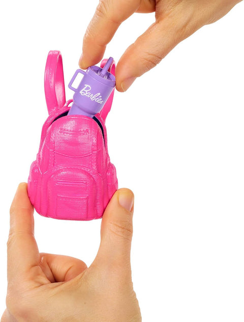 Barbie Malibu Outdoor Adventures Fashion Doll With 10+ Camping-Themed Accessories Including Pet JJV59