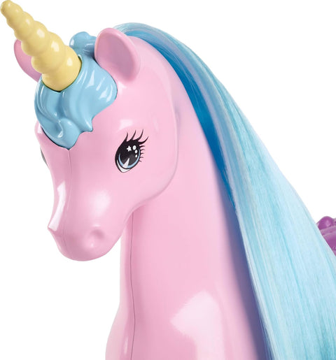 Barbie Doll & Unicorn Fantasy Playset HYT62