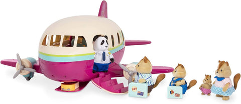 Li'l Woodzeez Honeysuckle Airway Airplane with Accessories