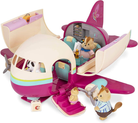 Li'l Woodzeez Honeysuckle Airway Airplane with Accessories