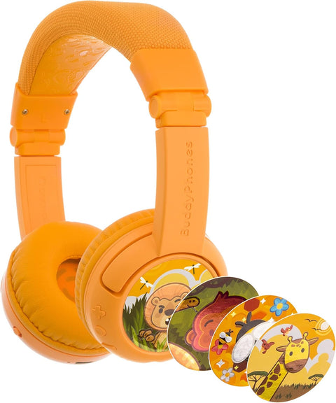 Buddyphones Play Wireless Headphones Sun Yellow