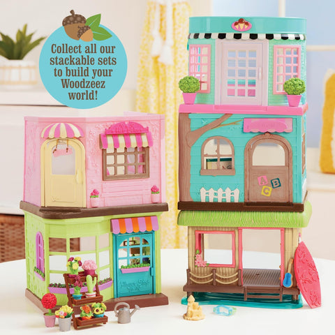 Li'l Woodzeez Li’l Luvs & Hugs Nursery Daycare Playset